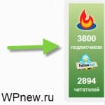 Счетчик RSS и Twitter